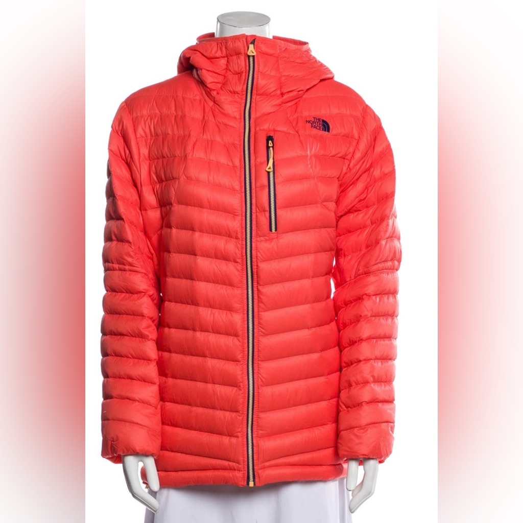 The North Face Orange Steep Series Down Jacket